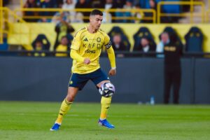 Cristiano Ronaldo's outburst at Wesley during the Al-Nassr vs. Al-Qadisiyah match