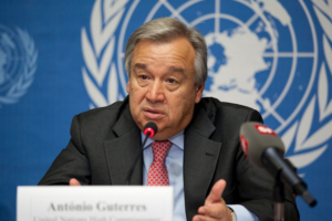 Guterres regrets America's withdrawal from UN bodies and climate change