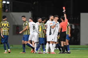 A penalty is expected against Al-Shabab player Abdullah Maatouq for unethical behavior