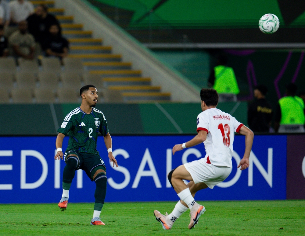 نتيجة مباراة السعودية والأردن في كأس آسيا تحت 23 عامًا