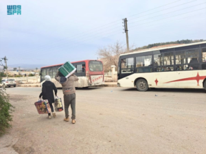 King Salman Center distributes food and shelter aid in Aleppo