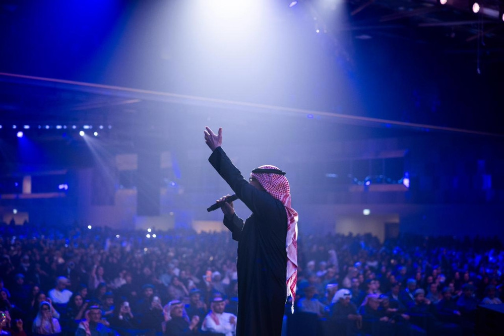 Abdul Majeed Abdullah's concert in Muscat 2026: A musical evening attended by 10,000 people