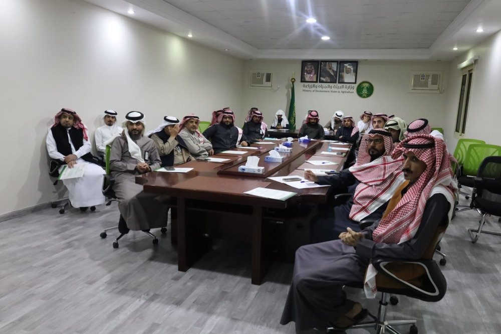 تدريب موظفي البيئة بالطائف على شبكات الري والزراعة المائية