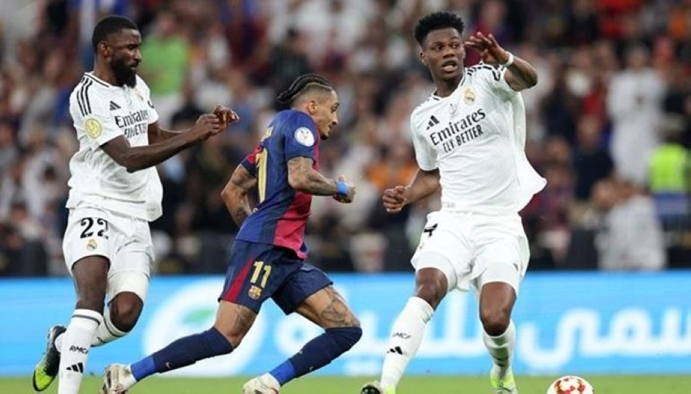 تشكيل ريال مدريد وبرشلونة في نهائي السوبر الإسباني 2026