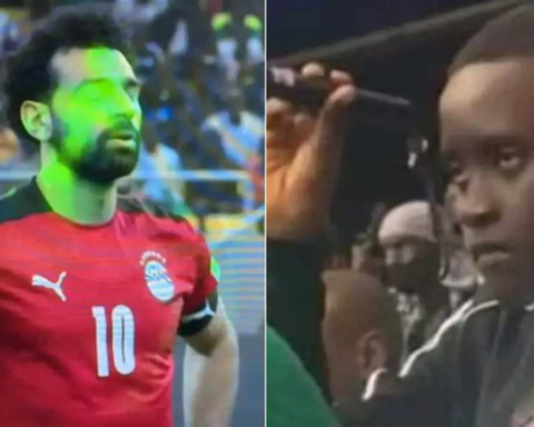 وصول مشجع الليزر السنغالي للمغرب قبل قمة مصر والسنغال