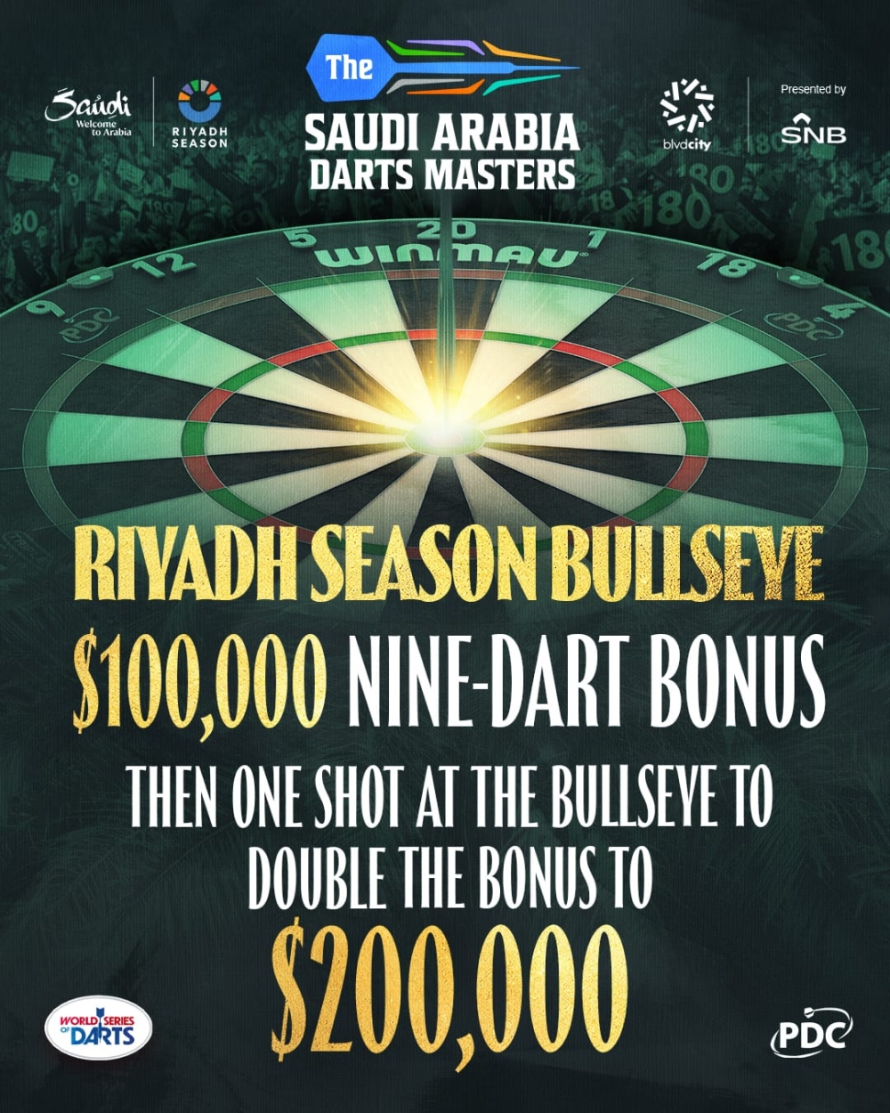 جائزة تاريخية بـ 200 ألف دولار في ماسترز السعودية للسهام 2026