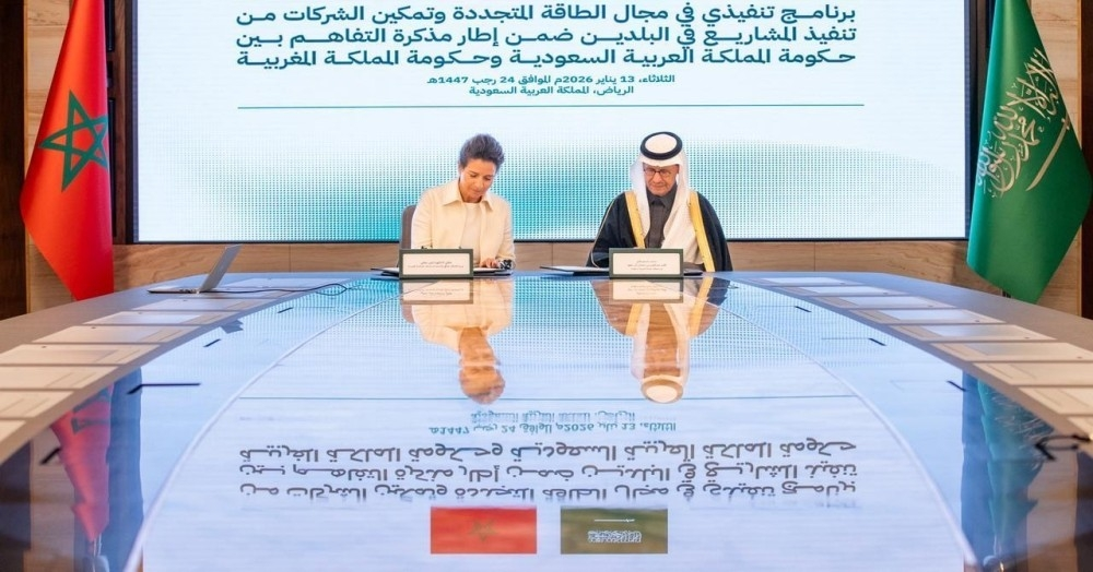 Saudi Arabia and Morocco sign an executive program for renewable energy