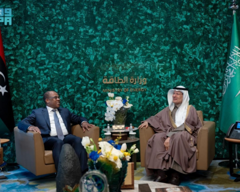 Saudi Energy Minister discusses investment and renewable energy with his Libyan counterpart