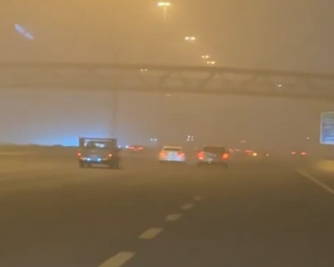 The weather forecast warns of dust and strong winds in Sharurah until the evening