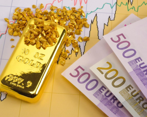 European stocks fell today, pressured by mining and gold