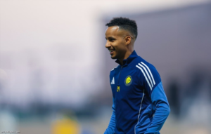 جاهزية عبدالرحمن غريب لمباراة النصر والشباب في دوري روشن