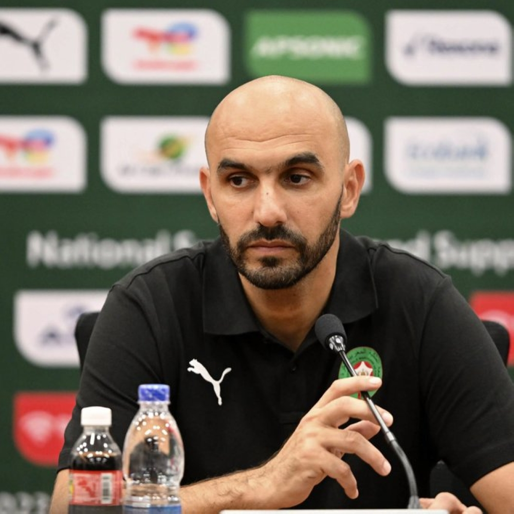 الركراكي يرد على حسام حسن قبل نهائي أمم إفريقيا 2025