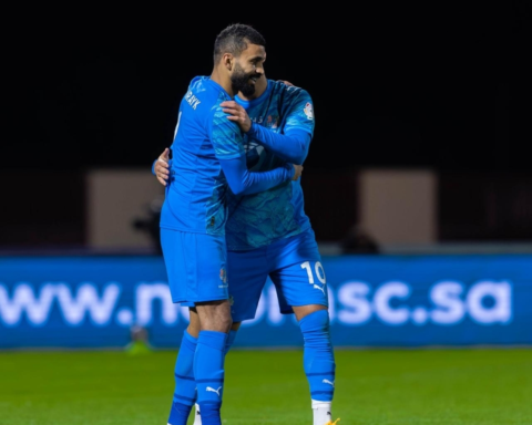 Mohammed Al-Breik scores his first goal for NEOM against Al-Hilal