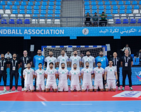 The Saudi national handball team will face Australia in the final match of the Asian preliminary round