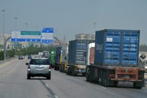 A logistics center at King Fahd Airport to end truck congestion in Dammam