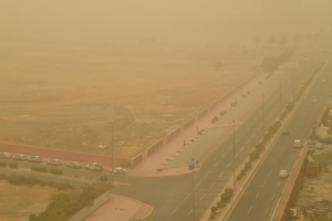 Saudi Arabia weather today: 3 degrees Celsius in Tabuk and Hail, and dust in the north