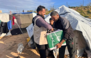 King Salman Center distributes food baskets in Khan Younis, Gaza