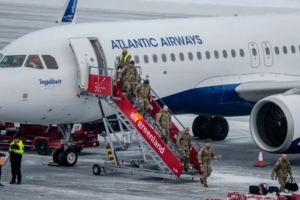 US military aircraft in Greenland amid political tensions