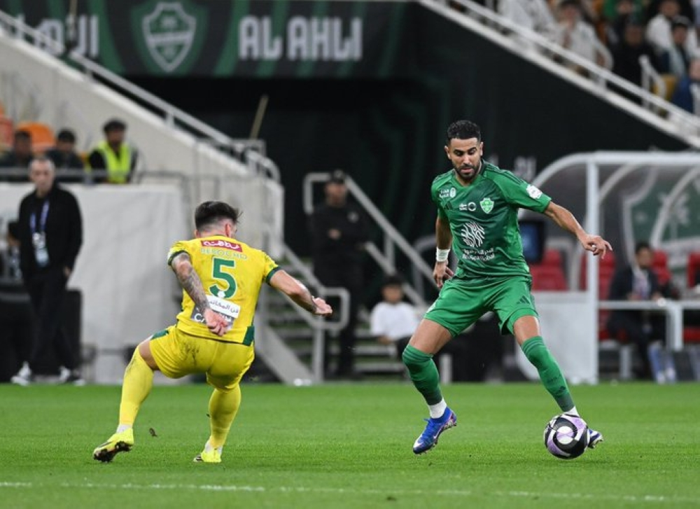 Riyad Mahrez challenges Al-Hilal and confirms: The Roshan League title is our goal at Al-Ahli