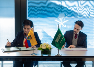 Saudi Arabia and Ecuador sign cooperation agreement at Davos 2026
