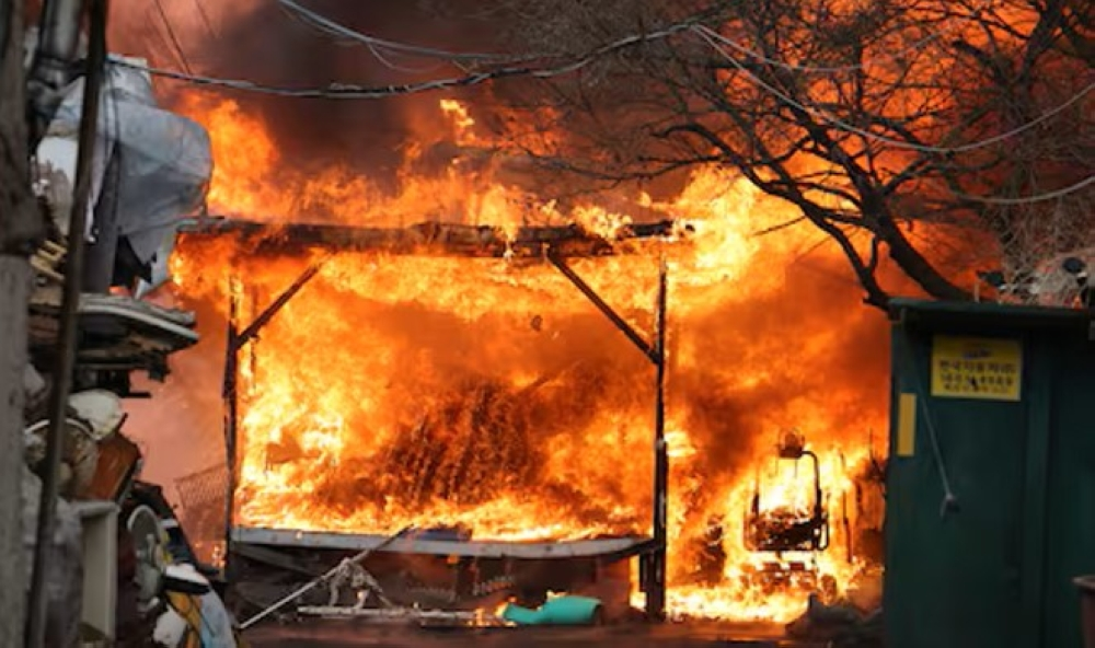 حريق خزان نفط في روسيا بعد هجوم مسيرات: التفاصيل الكاملة