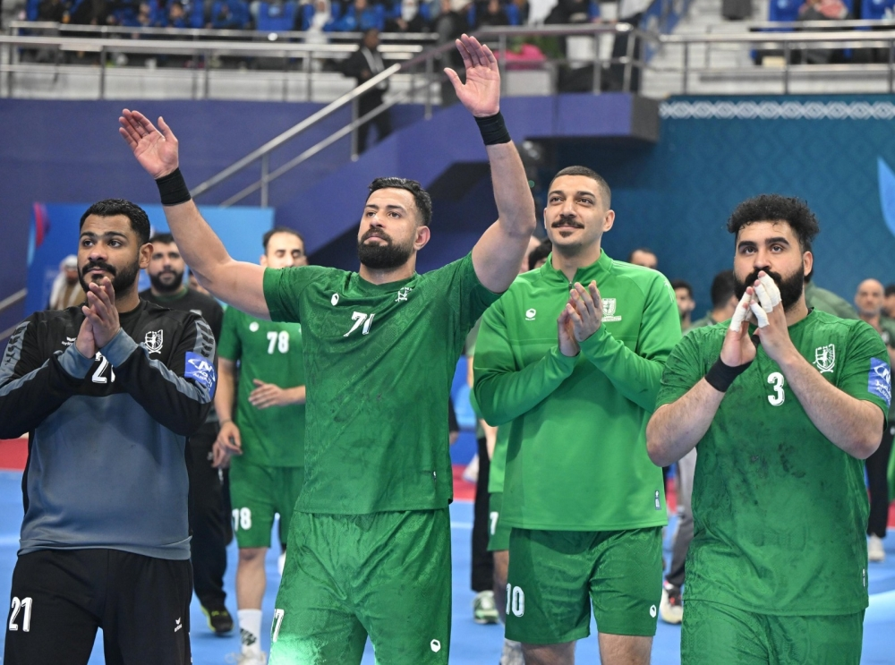 Calculations for the Saudi handball team's qualification for the Asian semi-finals and the 2027 World Championship