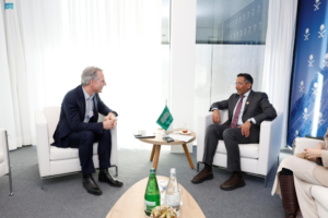 وزير الصناعة يبحث في دافوس شراكات استراتيجية مع قادة عالميين