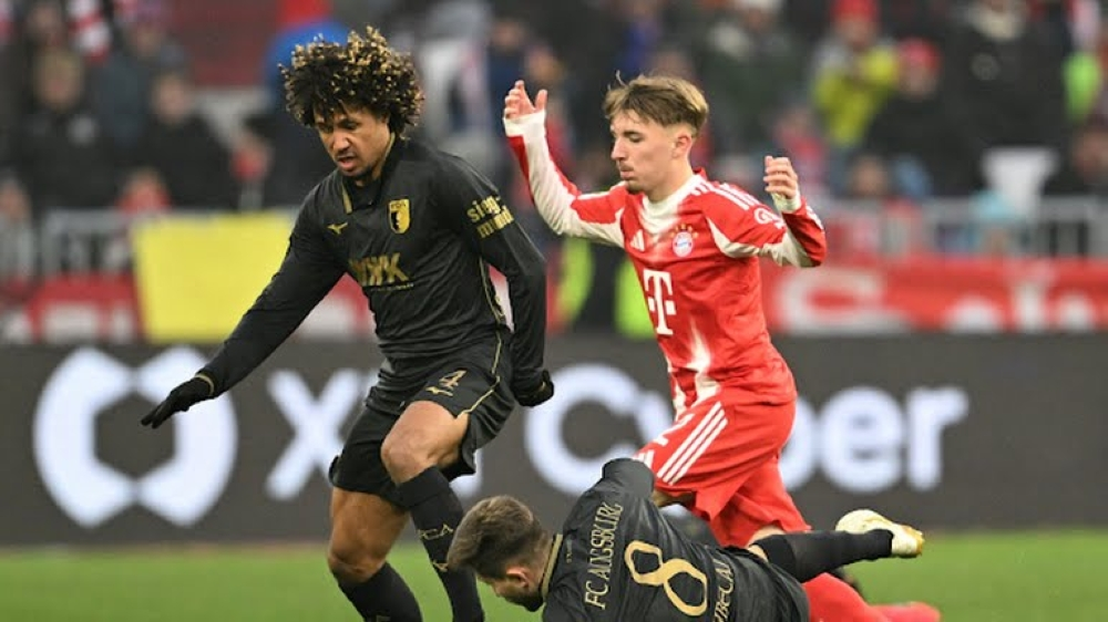 بايرن ميونخ يخسر أمام أوغسبورغ 1-2 في الدوري الألماني