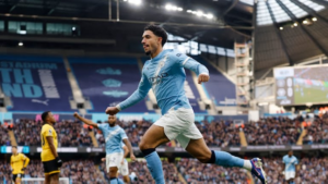 مانشستر سيتي يهزم وولفرهامبتون 2-0 في الدوري الإنجليزي