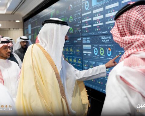 تدشين المركز الهندسي الذكي بالمسجد النبوي لخدمة الزوار