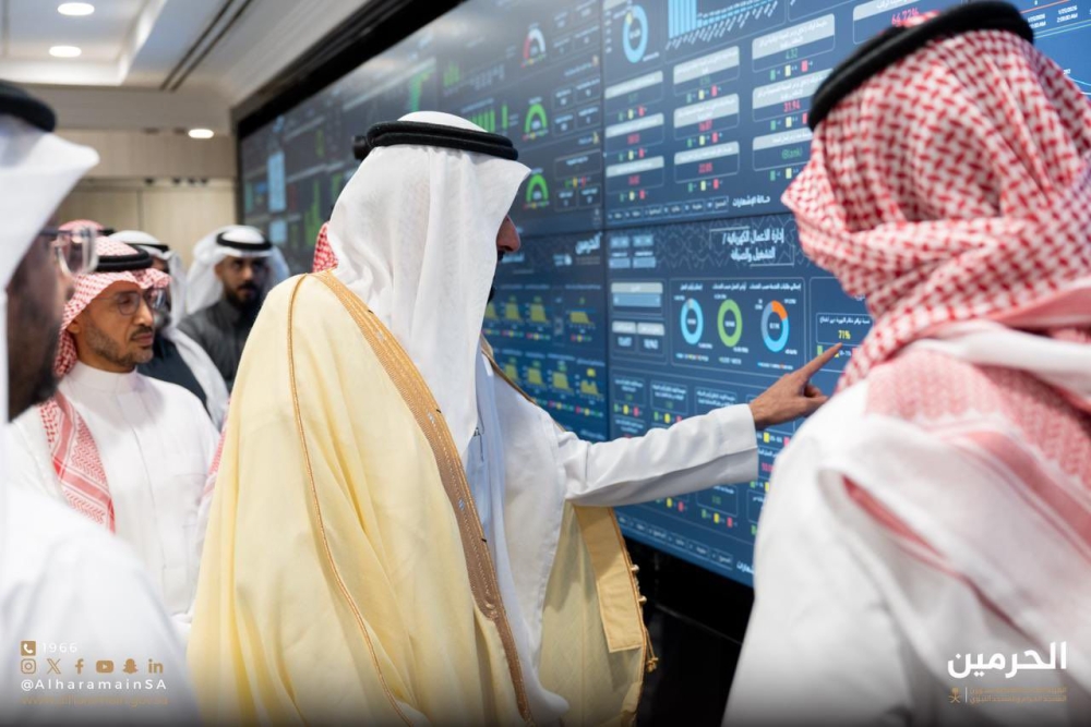 تدشين المركز الهندسي الذكي بالمسجد النبوي لخدمة الزوار