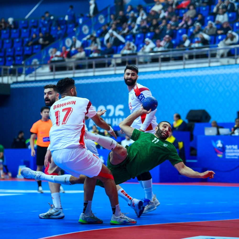 The Saudi handball team faces South Korea to determine fifth place in Asia
