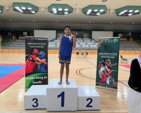 سعود العقيل بطل المملكة في الووشو كونغ فو بالرياض