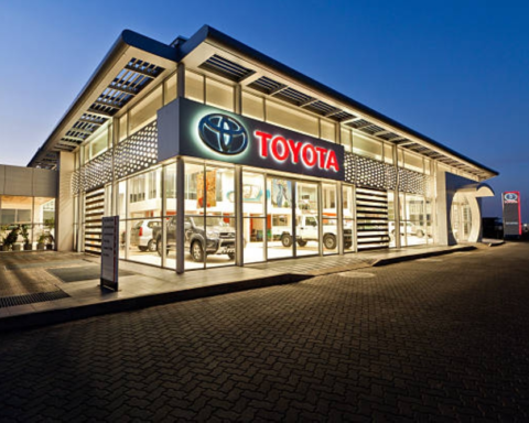Toyota ranked first globally in car sales for the sixth consecutive year