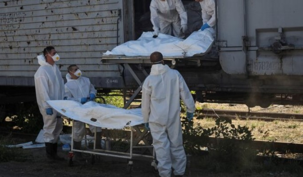 Russia and Ukraine exchange bodies: Kyiv receives 1,000, Moscow 38