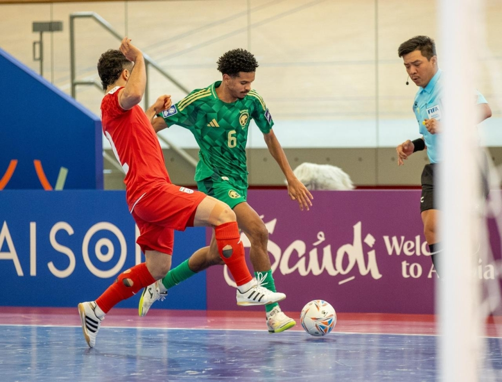 أخضر الصالات يخسر أمام إيران في بطولة كأس آسيا