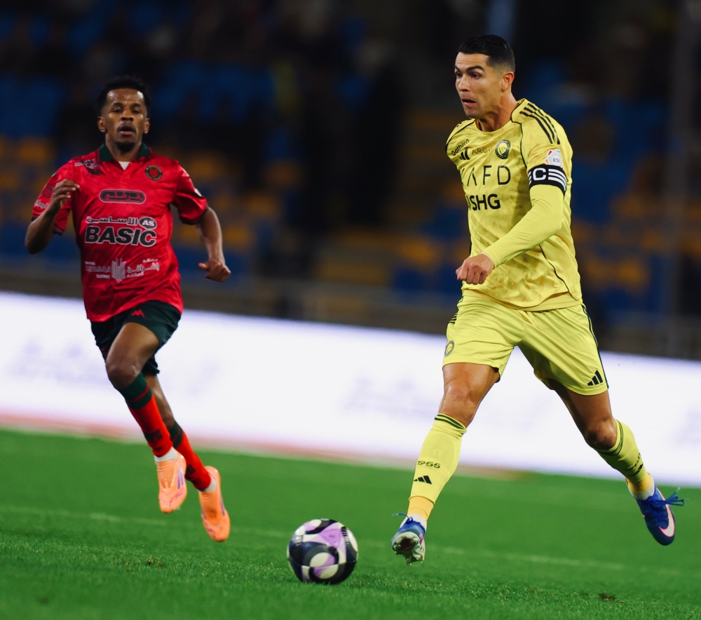 Al-Nasr defeats Al-Kholoud 3-0, and Ronaldo scores in the Saudi Roshan League
