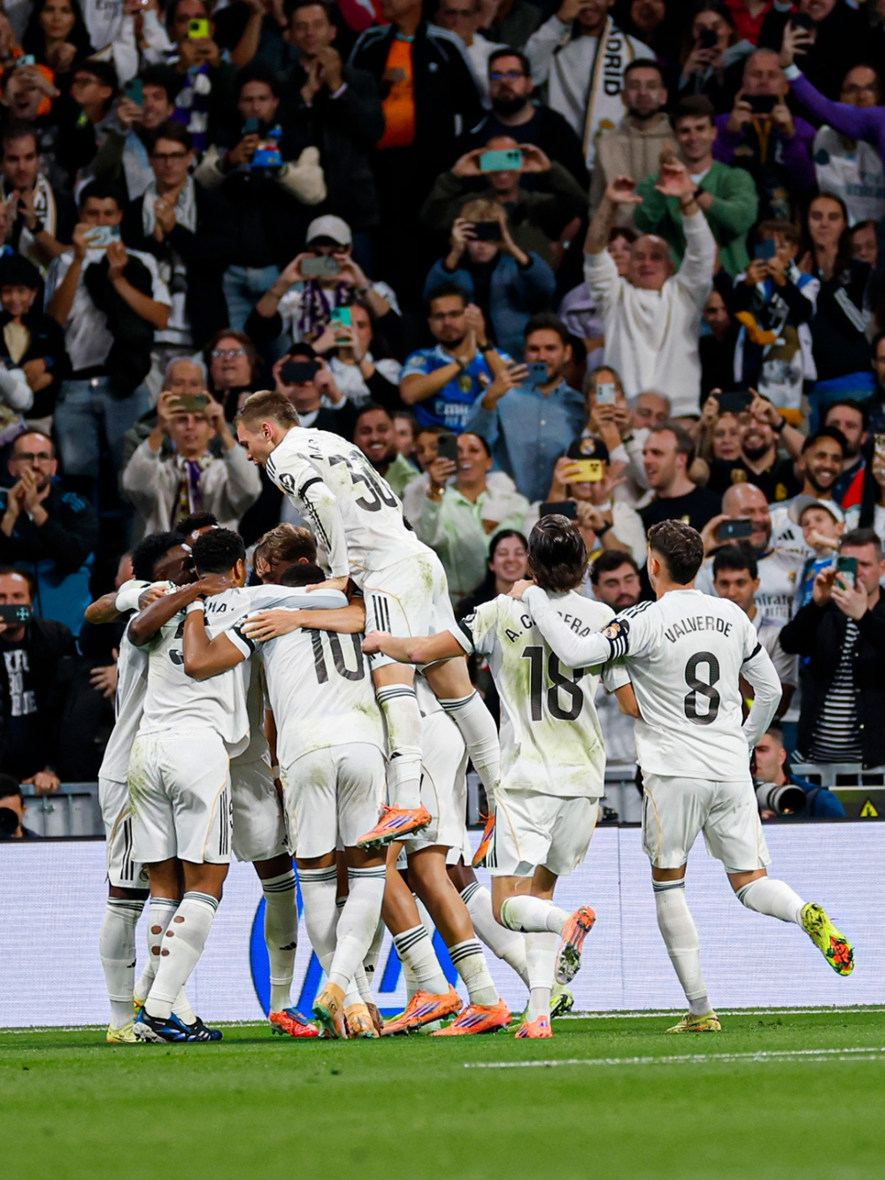 قائمة ريال مدريد ضد رايو فاليكانو: فينيسيوس وبيلينجهام في الصدارة