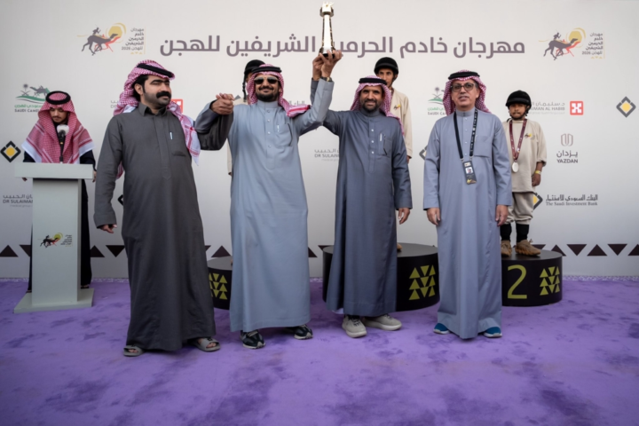 Al-Juhani and Al-Arinbi are the champions of the Custodian of the Two Holy Mosques Camel Festival Cup