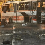 Twelve workers killed in Russian drone attack in eastern Ukraine