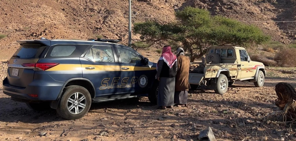 ضبط مخالفين لقطع الأشجار بتبوك ضمن جهود حماية البيئة