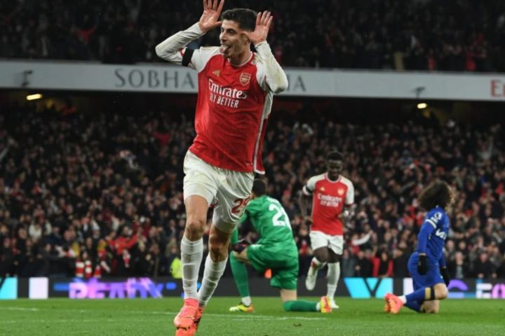 أرسنال إلى نهائي كأس الرابطة بعد فوزه على تشيلسي في ديربي لندن