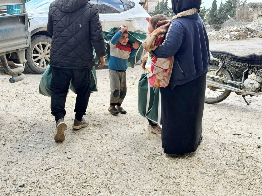 مساعدات سعودية جديدة لسوريا: "نور السعودية" وقسائم شتوية