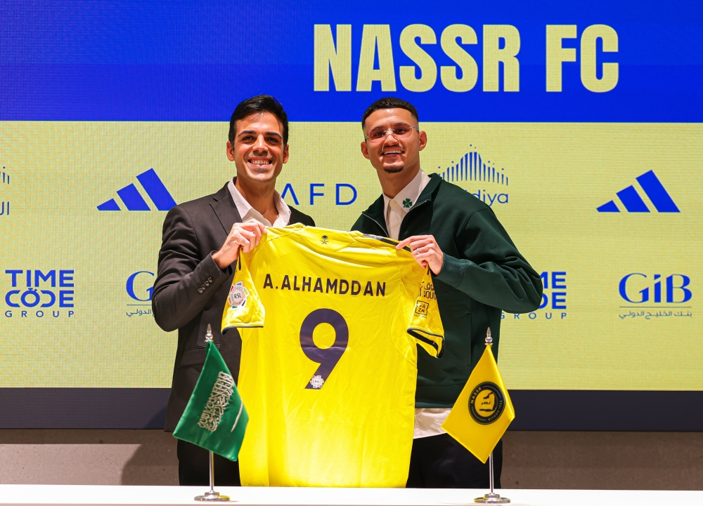 النصر يضم عبدالله الحمدان رسمياً في صفقة انتقال حر