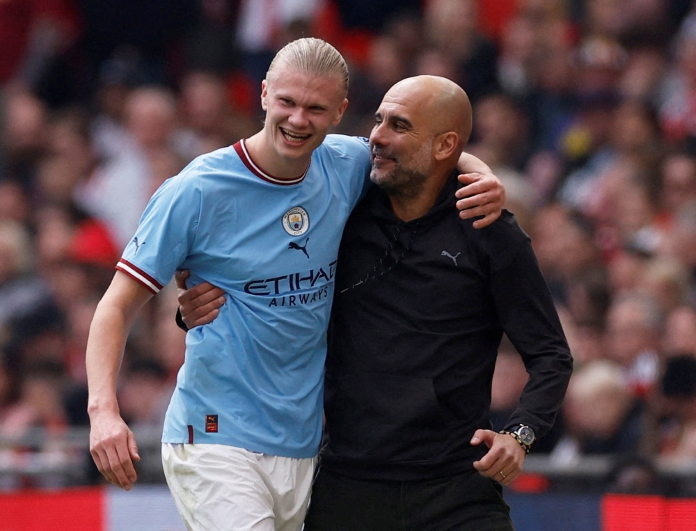 Guardiola: Haaland is the best in the world, but his participation against Liverpool is uncertain