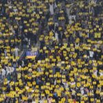 دعم جماهير النصر لرونالدو في غيابه ضد الاتحاد بدوري روشن