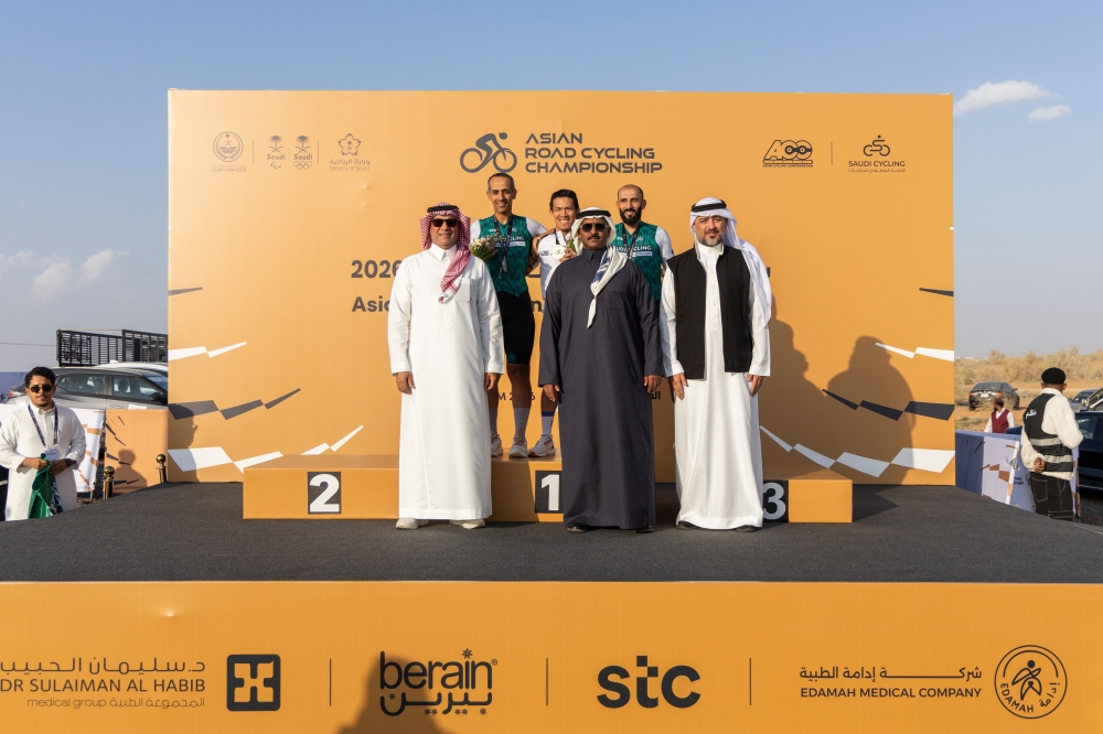 فضية وبرونزية للسعودية ببطولة آسيا للدراجات 2024 بالقصيم