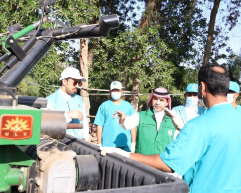 Makkah Prevention: Treating 6,000 sites to combat disease vectors