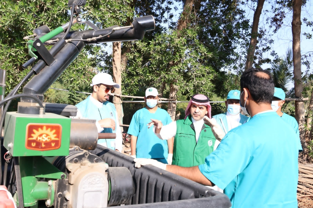 Makkah Prevention: Treating 6,000 sites to combat disease vectors