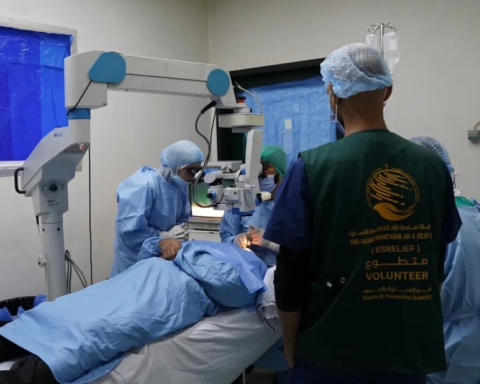 مركز الملك سلمان للإغاثة: حملة ناجحة لمكافحة العمى في سوريا